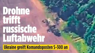 Ukraine schlägt zu: Luftabwehr-Schock für Putin – S-300-Zentrale mit Drohne attackiert!