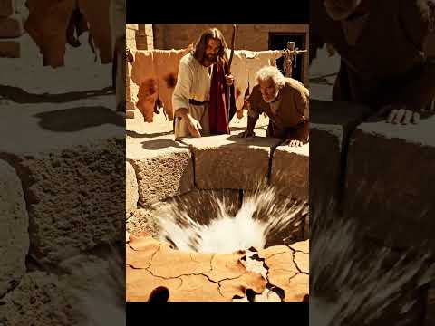 God Provides the Living Water That Restores Your Purpose ✝️ #bible #bibleverse #biblestories