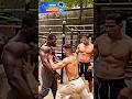 Bodybuilder Angry For Friends Fighting Each Motivation Reaction Sigma Fighting Gym Shorts