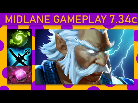 ✨Dendi Zeus 90% Kill participation! Mid Gameplay - Dota 2 Top MMR