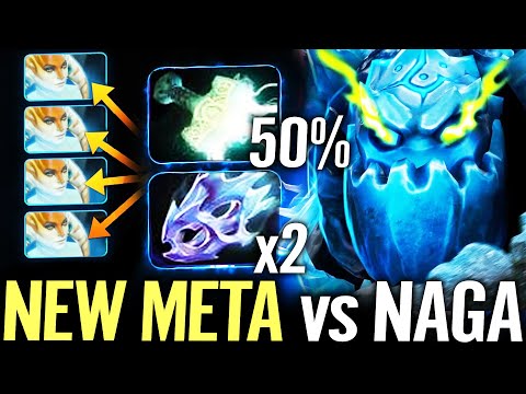 🔥 600AS TINY Mjollnir MAX Electric — Moonshard + Mjollnir NEW META Hard Game vs Naga Dota 2 Pro