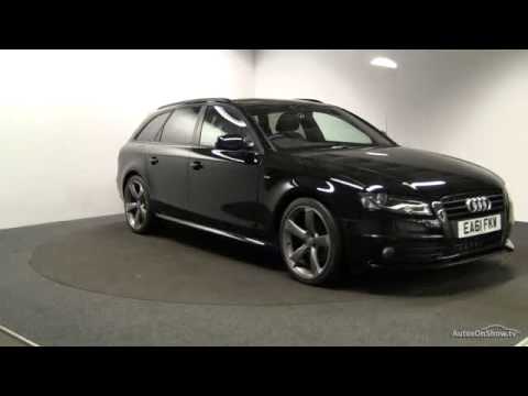 2011 AUDI A4 AVANT TDI S LINE BLACK EDITION