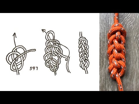 ABOK #597 Ashley Book of Knots - Trumpet Cord