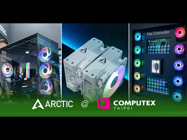 Computex 2026 : ARCTIC เปิดตัวชุดลม Dual Tower กลับด้าน / พัดลม BioNix / เคส Xtender Mini
