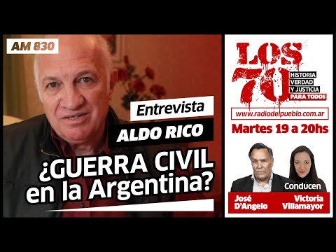 Los 70 - Programa N° 14 - Aldo Rico