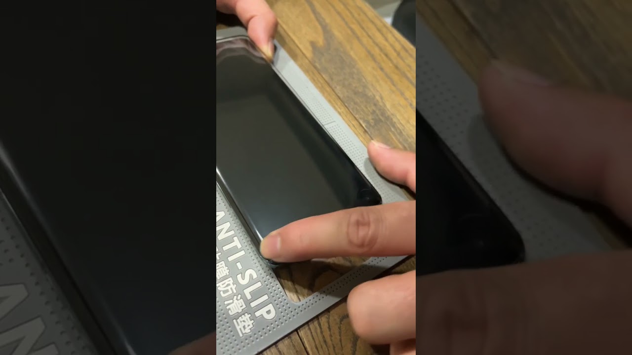 OPPO Find X3 Pro Screen Protector Applying #shorts