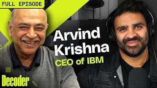 IBM CEO Arvind Krishna says there is no AI bubble after all | Decoder