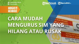 Jangan Panik! Begini Cara Mudah Mengurus SIM yang Hilang atau Rusak