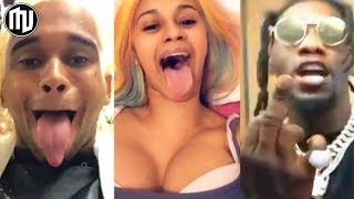 ¡Bryant Myers coqueta a Cardi B y su esposo le contesta! ¿Qué haría Bryant Myers con ella?