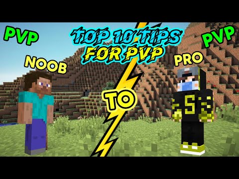 TOP 10 TIP AND TRICKS FOR Minecraft Pocket Edition PVP in Hindi