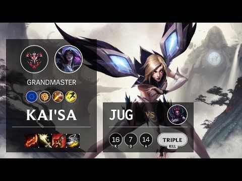 Kai'Sa Jungle vs Elise - EUW Grandmaster Patch 10.12