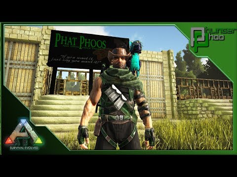Ark: Survival Evolved - GES4 #46 - SUPER REX ARMY - NEW THYLACOLEO SHOP SIGN