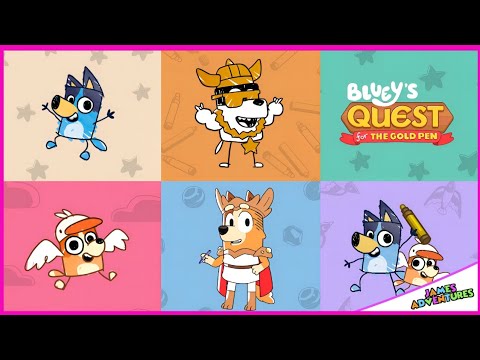 BLUEY'S QUEST FOR THE GOLD PEN - �HALFBRICK STUDIOS (2025) | GAMEPLAY HD