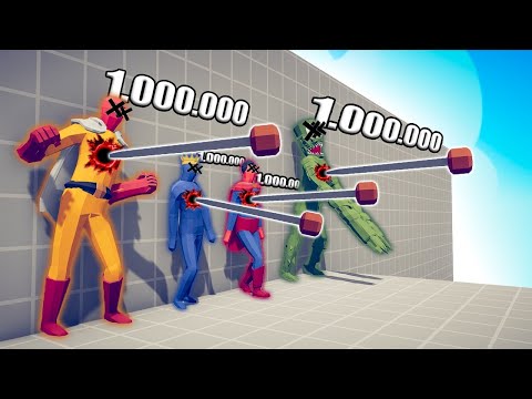 1.000.000 DAMAGE BLOWDART vs UNITS TOURNAMENT - TABS | Totally Accurate Battle Simulator 2023