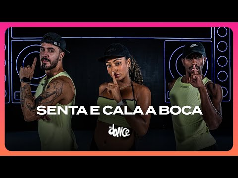 SENTA E CALA A BOCA - CJNOBEAT, MC JACARÉ (ARROCHADEIRA REMIX) | FitDance (Coreografia)