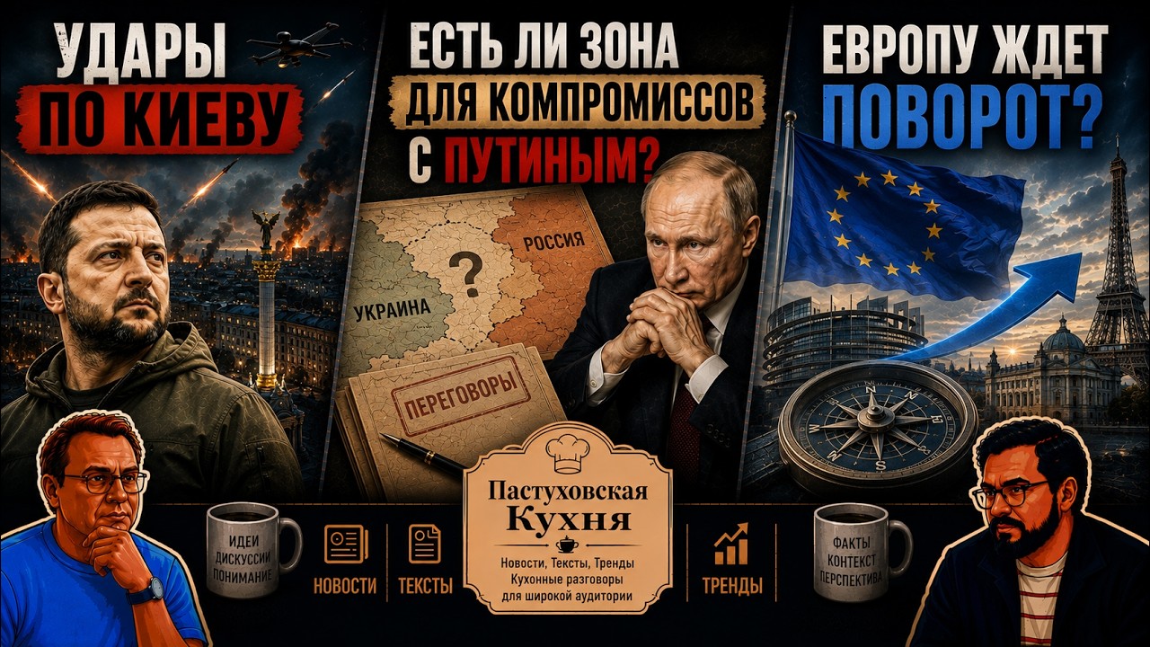 Удары по Киеву, Есть ли зона для компромиссов с Путиным, Европу ждет поворот? 