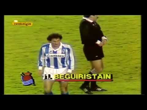 Txiki Begiristain vs Barcellona Finale Coppa del Re 1988