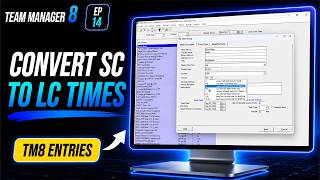 HY-TEK TM8 Tutorial: Convert Short Course to Long Course Times