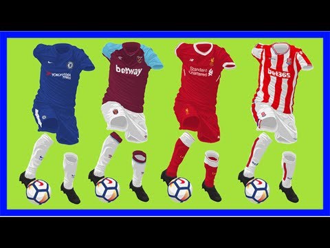 The 2017-18 premier league season is underway and that means new kits!