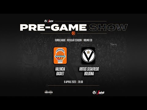 Euroleague, Round 33 | PRE PARTITA Valencia Basket Club-Virtus Segafredo Bologna
