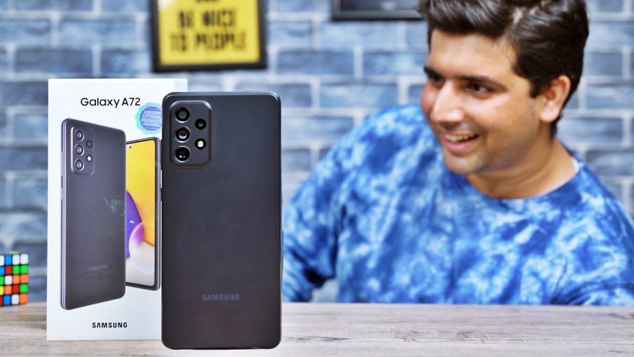 Samsung Galaxy A72 Unboxing & Quick Review