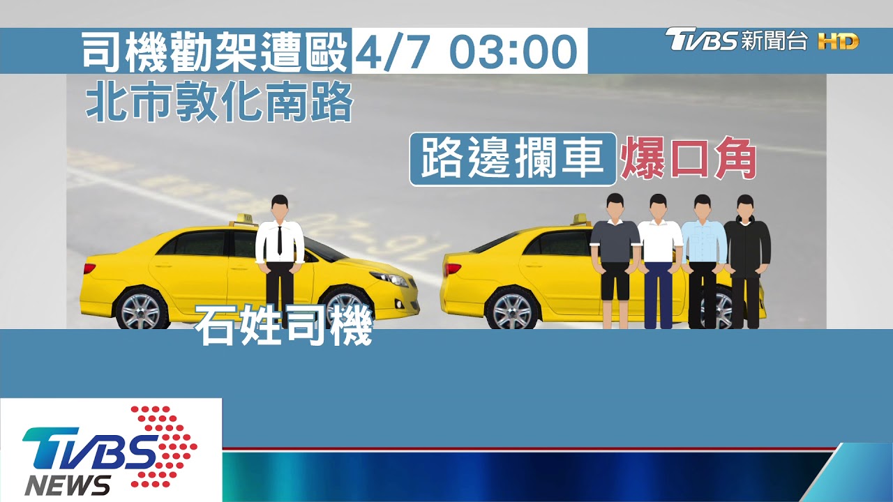 公親變事主!幫同行勸架 運將慘遭圍毆