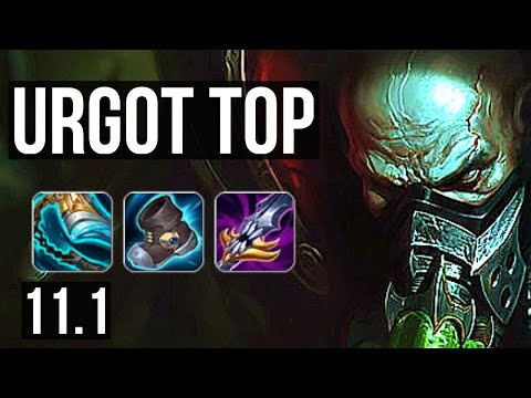URGOT vs SINGED (TOP) | Legendary, 7 solo kills, 18/2/2 | BR Diamond | v11.1
