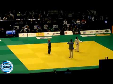 World Judo Championships Rio 2013 -52kg HASHIMOTO Yuki (JPN) - RYZHOVA Yulia (RUS)