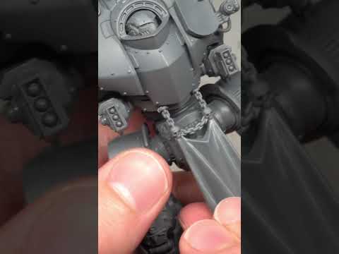 The Grey Knights Deserve BETTER:  Kitbashing A Saturnine Dreadknight #warhammer #greyknights