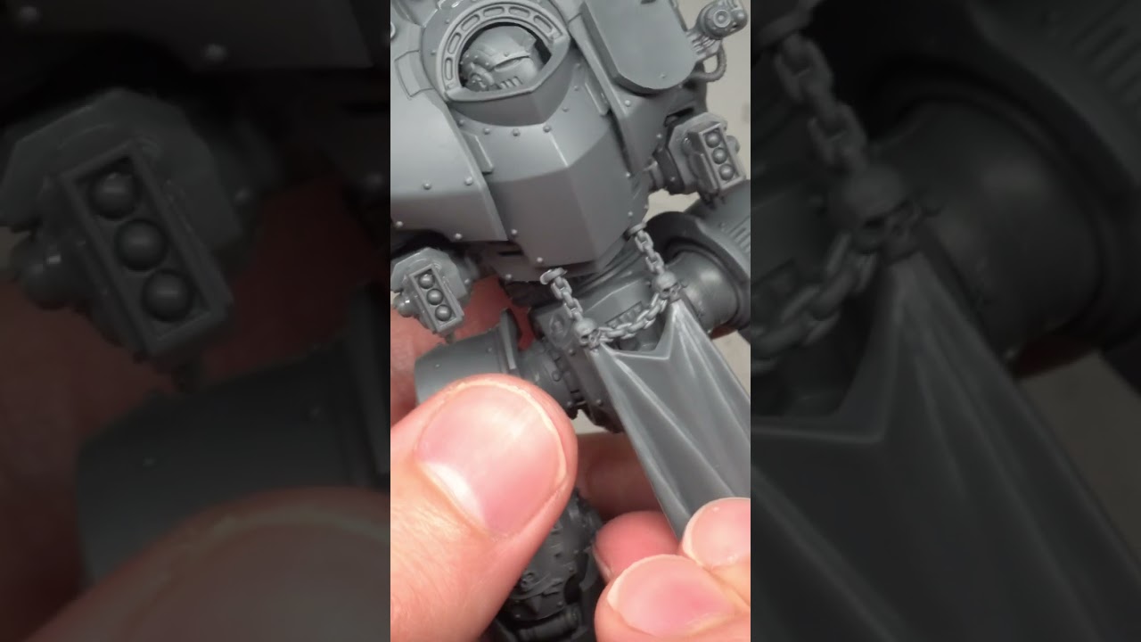 The Grey Knights Deserve BETTER:  Kitbashing A Saturnine Dreadknight #warhammer #greyknights