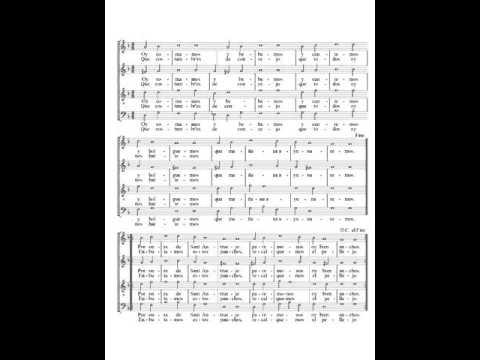 Juan de Lencina: Hoy comamos y bebamos. Partitura. Audición