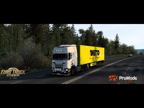 ETS2 1.42 I Truckers Vlog- Ep #25 I Scania R650  I Gävle (S) - Trondheim (N) I PM 2.57