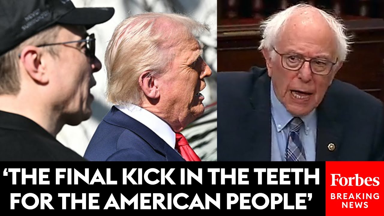 BREAKING: Bernie Sanders Excoriates Trump And Musk Over Cuts During Brutal Takedown Of GOP's CR
