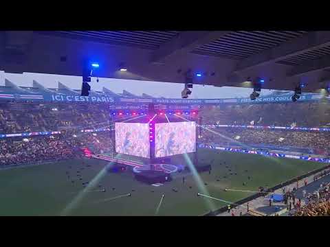 PSG célébration Tous ensemble on chantera Parc des Princes 1 juin