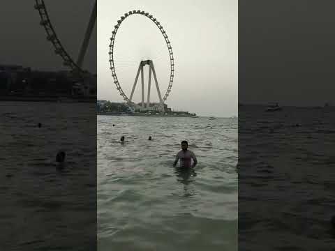 amazing marina beach | bath in evening | kanupriya going to dubai travel vlog