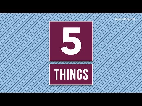 5 THINGS | Burnley v Arsenal