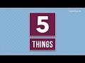 5 THINGS | Burnley v Arsenal