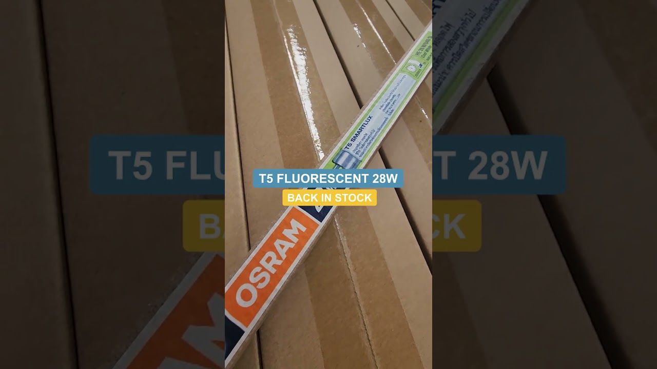 Get T5 Fluorescent tubes from just $2 each!*