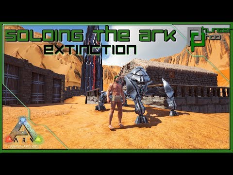 Soloing the Ark S4E204 - SETTING UP A DESERT OUTPOST