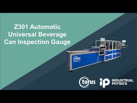 Video do Medidor Automático Universal Z301 para Inspeção de Latas de Bebidas (Cortadas e Acabadas)