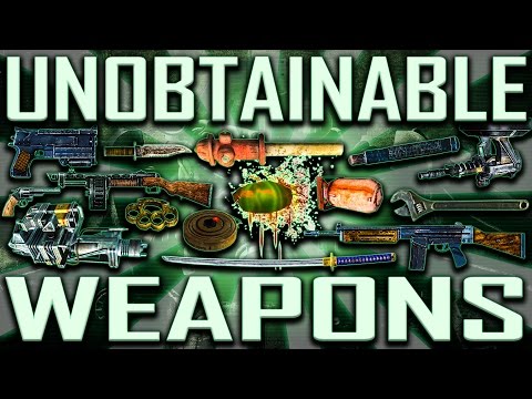 Unobtainable Weapons - Fallout 3 (Includes DLCs)