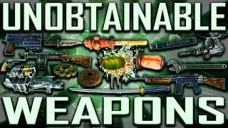 Unobtainable Weapons - Fallout 3 (Includes DLCs)