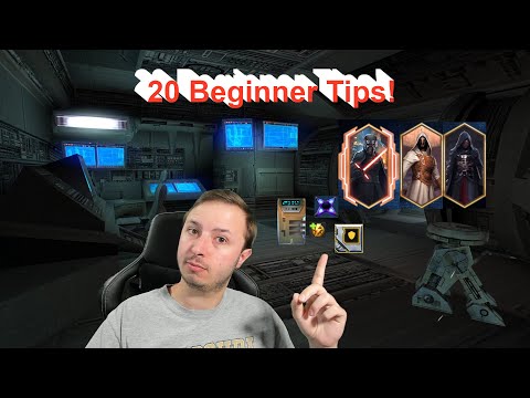 20 Tips for New Players in Star Wars Galaxy of Heroes