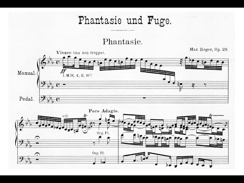 Reger: Phantasie und Fuge c-Moll op. 29