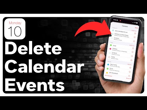 How To Delete Calendar Events On Iphone