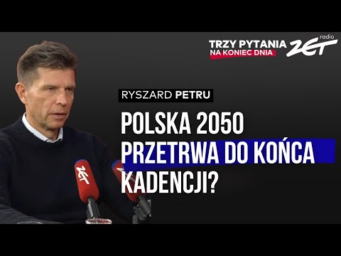 Hołownia odejdzie z polskiej polityki?  Ryszard Petru w Trzy Pytania na Koniec Dnia