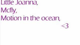 Mcfly, little Joanna