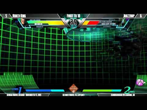 GA UMvC3 Session - FT10 - Roach King vs Jaazzrap