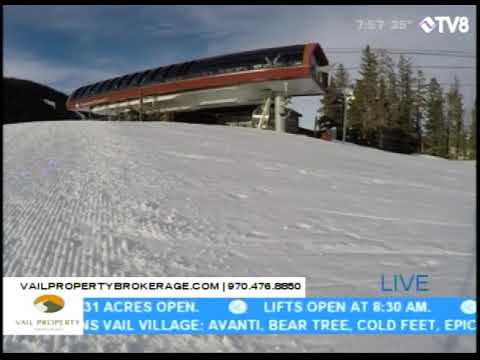 Tv8 Vail First Chair Snow Reports