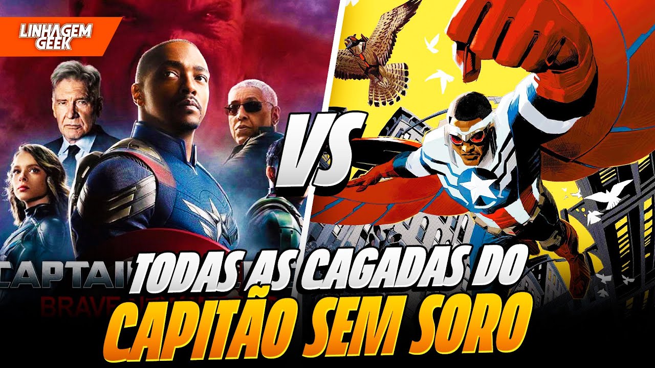 SEM SORO NUNCA SERÁ CAPITÃO AMÉRICA! DESCARACTERIZAÇÕES E ERROS DO FILME.